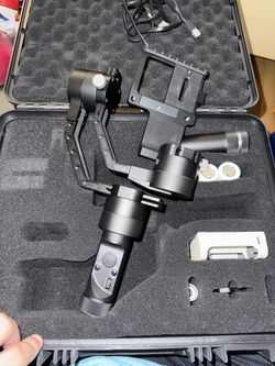 Zhiyun Crane Gimbal + Case, Batteries, Charger – Complete Set