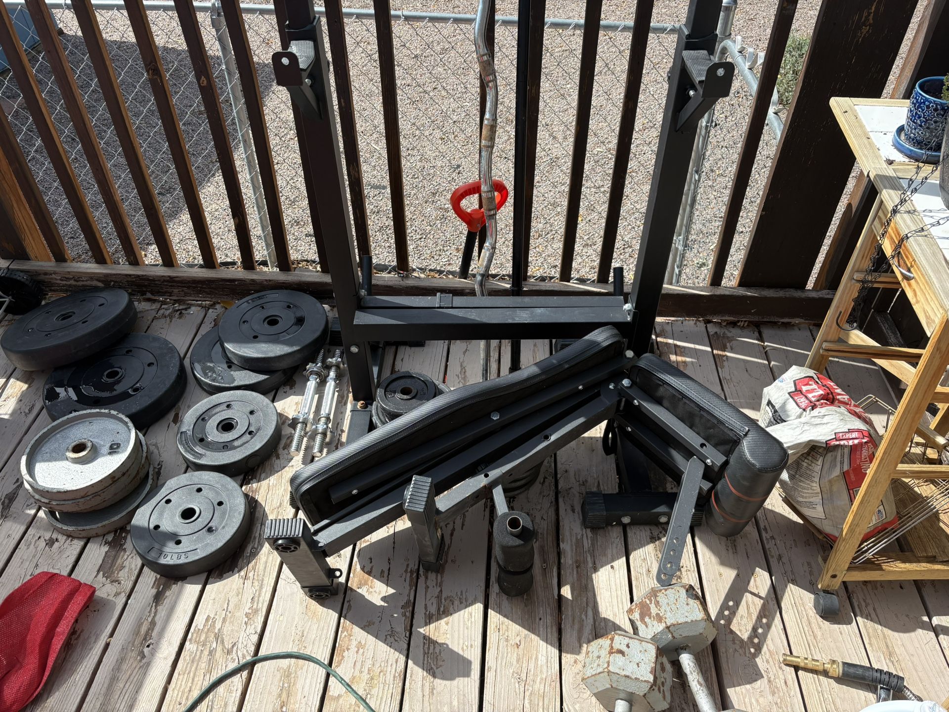 Weight Lifting Set