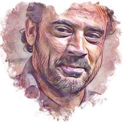 SUPERNATURAL JOHN WINCHESTER LOVE ART PRINT 