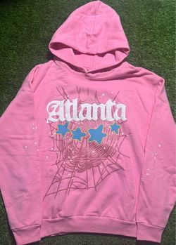 Atlanta -pink- spider hoodie