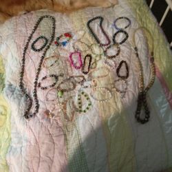 handmade jewelery lot 