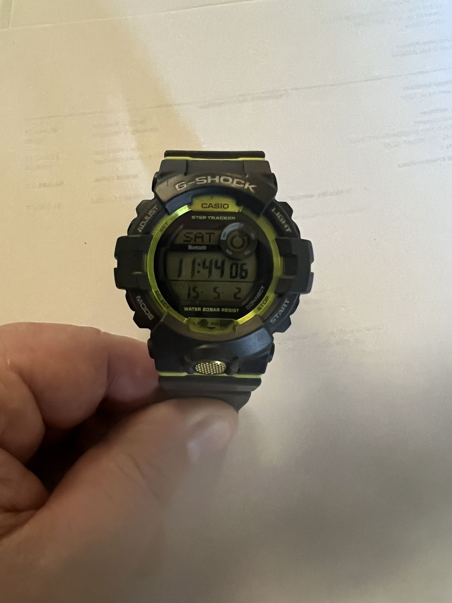 CASIO QUARTZ G-SHOCK DIGITAL WRISTWATCH JAPAN