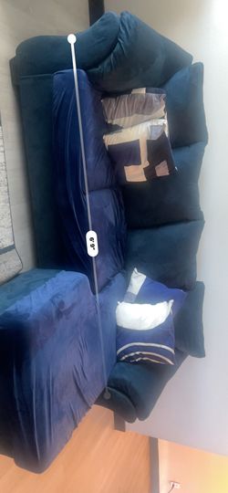 Blue Sectional