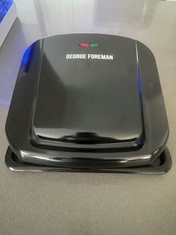 George Foreman 4-Serving Removable Plate Electric Grill and Panini Press