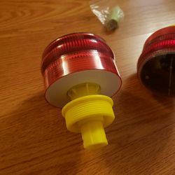 (2) Solar Truck Top Lights