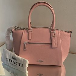 💕❤️🍀New Coach Satchel Pink Color