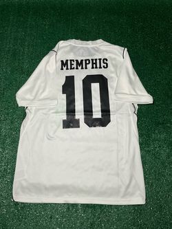 Memphis #10 White Soccer Jersey