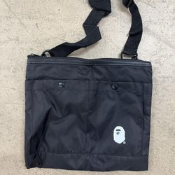 A Bathing Ape bape Canvas Crossbody Bag