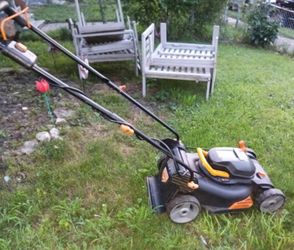 Worx 40v Lawnmower  Read Description 