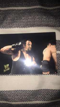 Undertaker wwe card