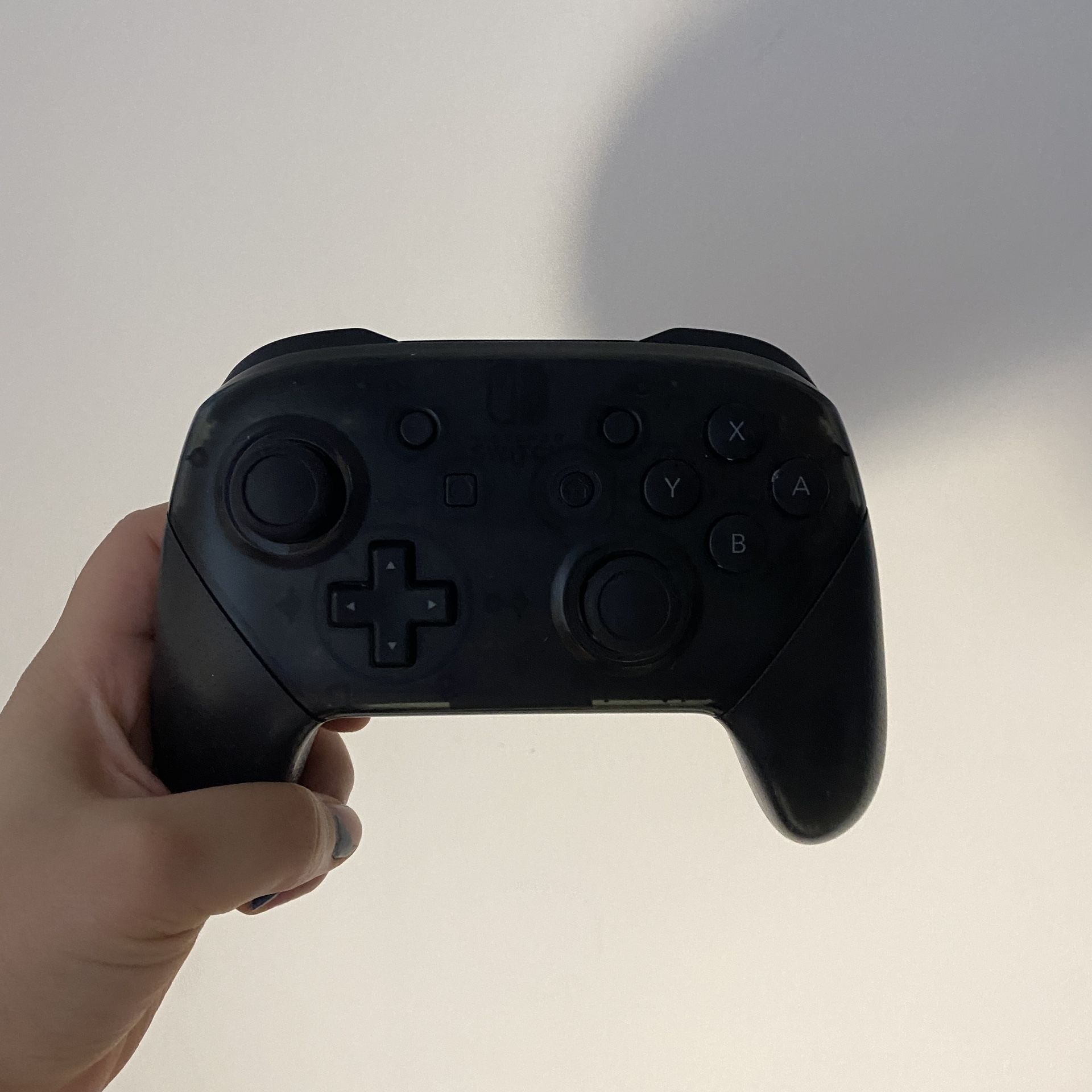 nintendo switch with pro controllers and all original accessories