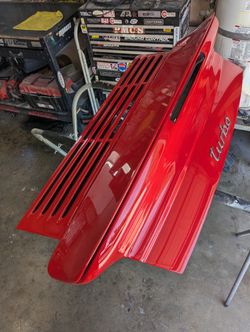 2002 Porsche 996 911 Turbo Engine Hatch W/Wing