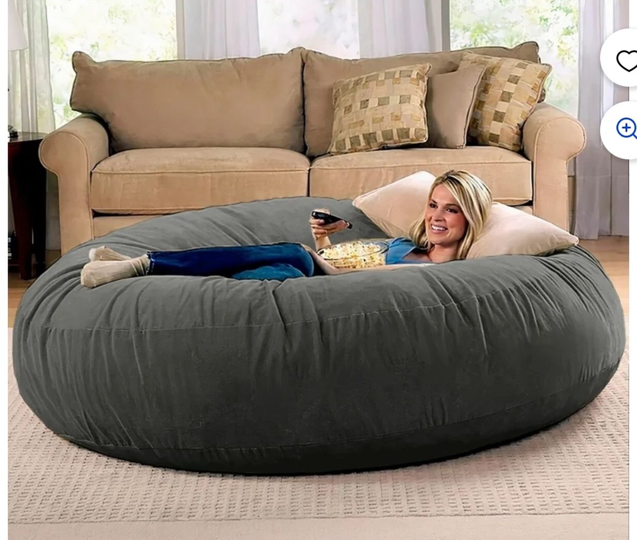 2 Extra Page Bean Bag Chairs
