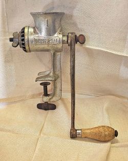 Vintage universal meat grinder