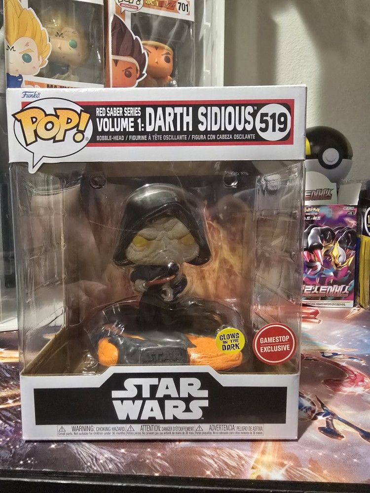 FUNKO POP REDBSABER SERIER DARTH SIDIOUS