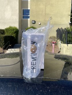 Rare Erewhon Reusable (Cactus Plant Flea Market) Cup W Straw