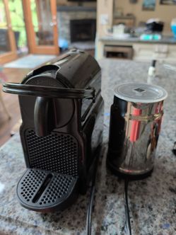 Nespresso, frother and pods bundle