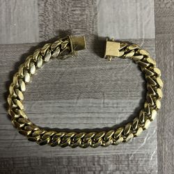 Cuban Bracelet SOLID 10K 