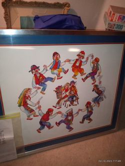 Vintage Painting/Drawing By Famous Jewish Artist