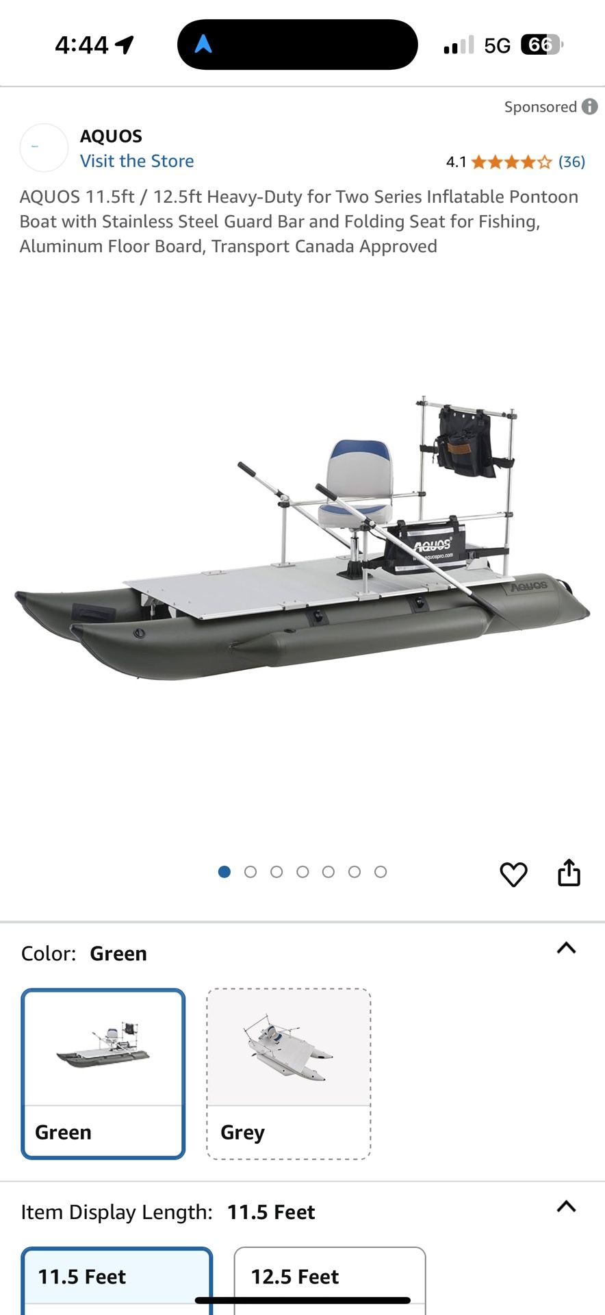 Aqua Air Pontoon Boat