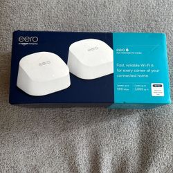 Like New eero 6 Dual Band Mesh WiFi System