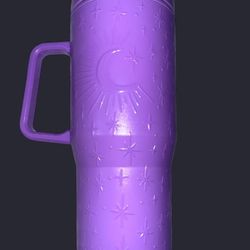 Purple Halloween Tumbler 