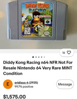 Diddy Kong 64 game