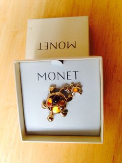 Monet turtle pin