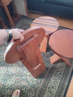 Stools Wooden