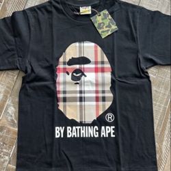 Bape Check By Bathing Ape Tee