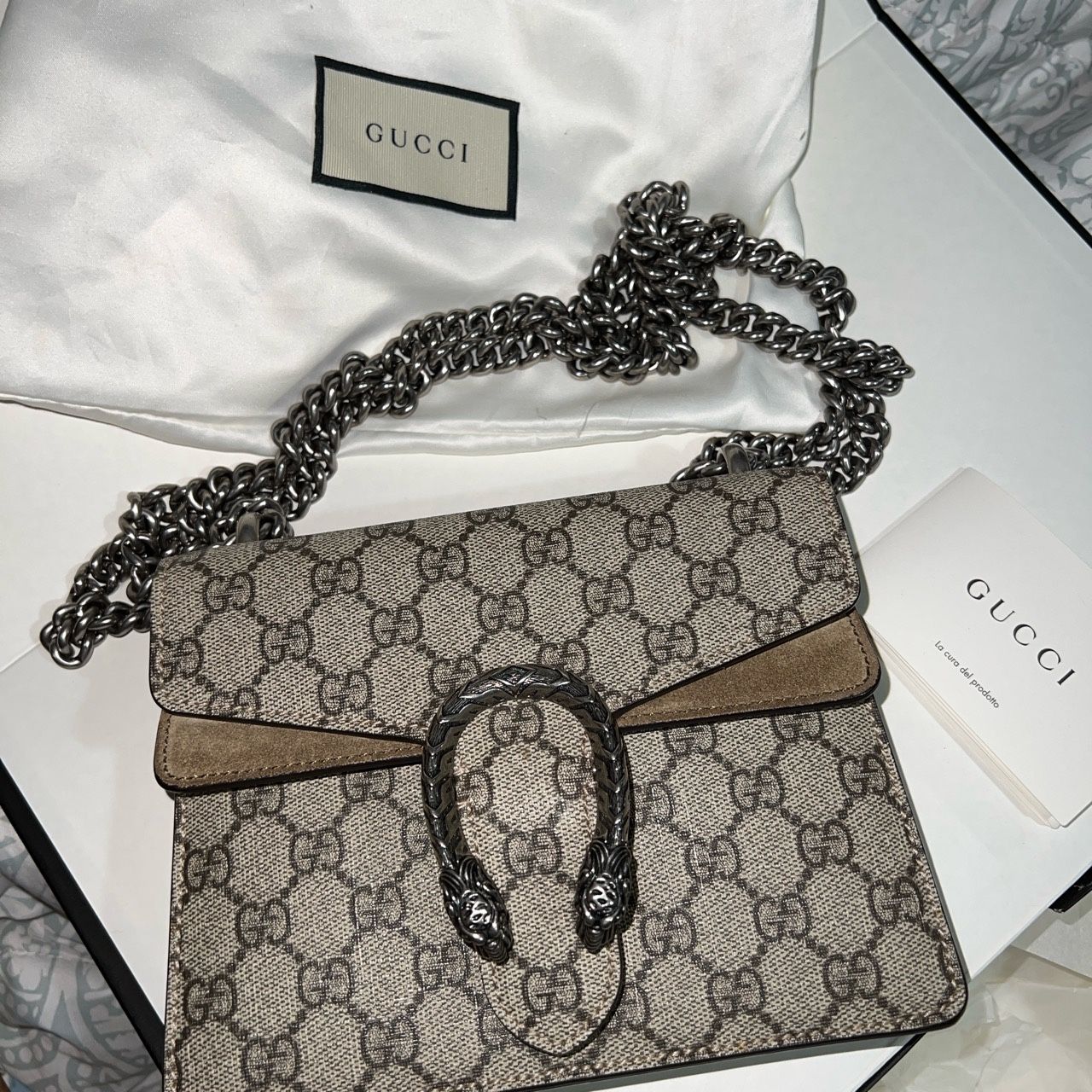 Gucci Dionysus Supreme Shoulder Bag