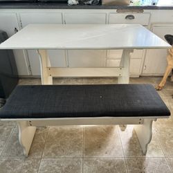 Dining Table & Bench Seat