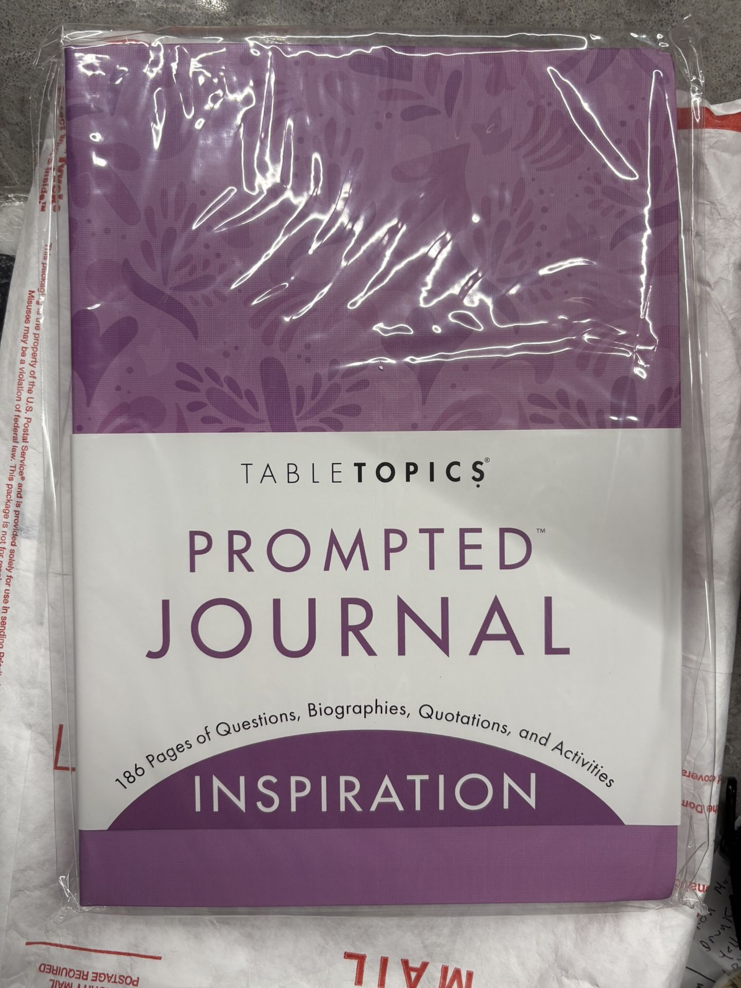 NEW Table Topics Inspiration Prompted Journal