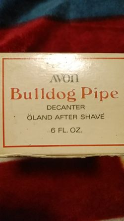 Avon Bulldog pipe Decanter Oland After Shave make offer