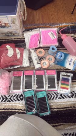 Beginners lash tech practice supplies