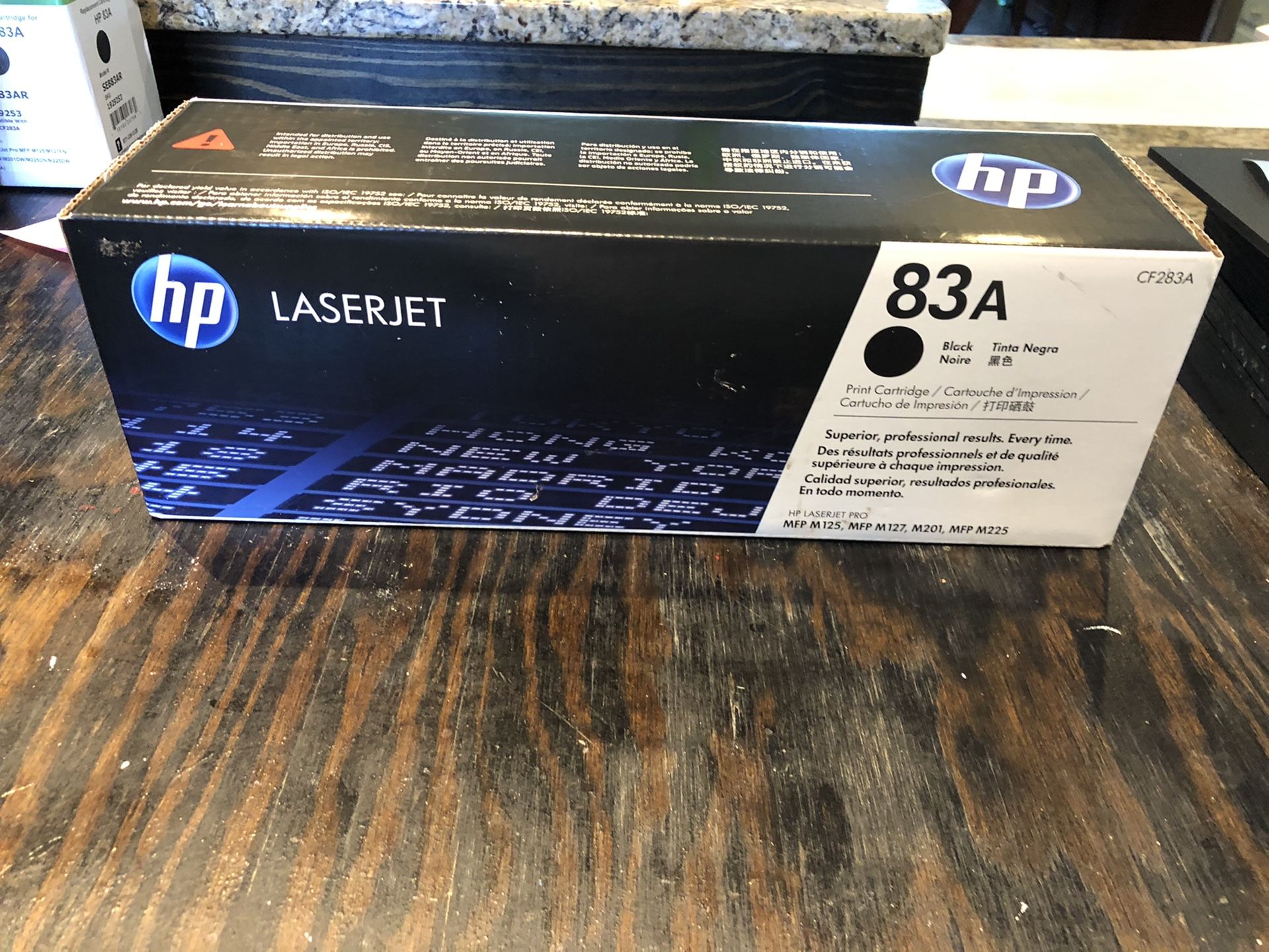 NEW HP 83a LASER JET CARTRIDGE nib