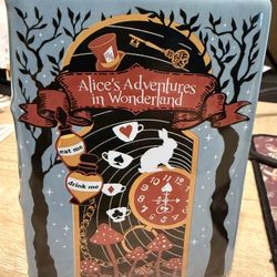 Alice in Wonderland Book Pot