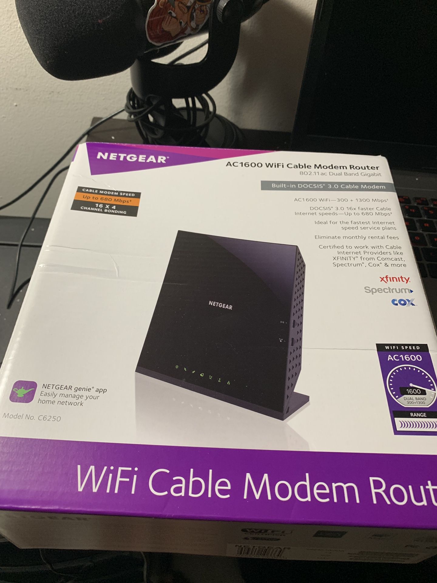 NETGEAR AC1600 Dual Band Smart WiFi Router