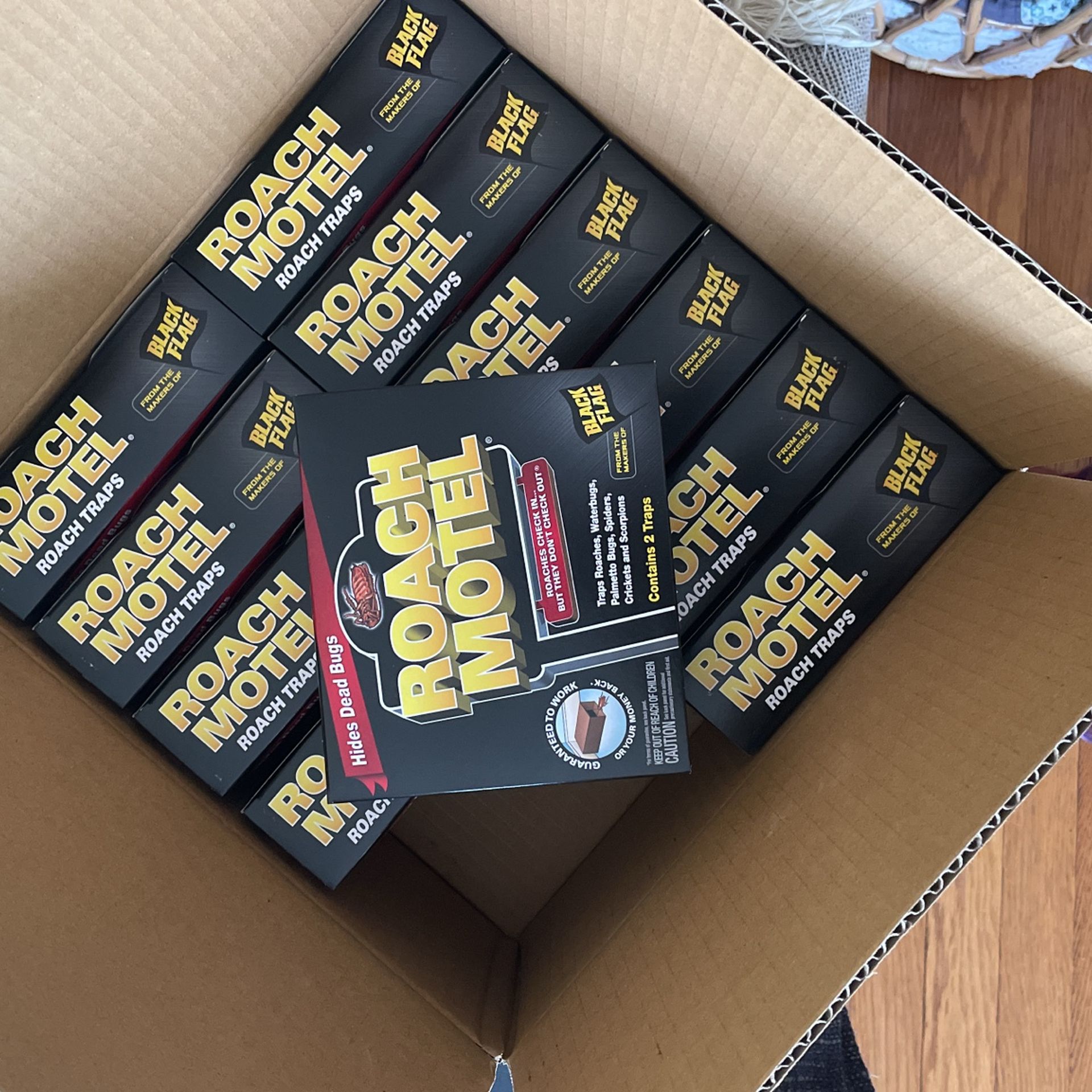 Free Roach Traps Unopened