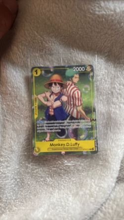 One piece promo card
