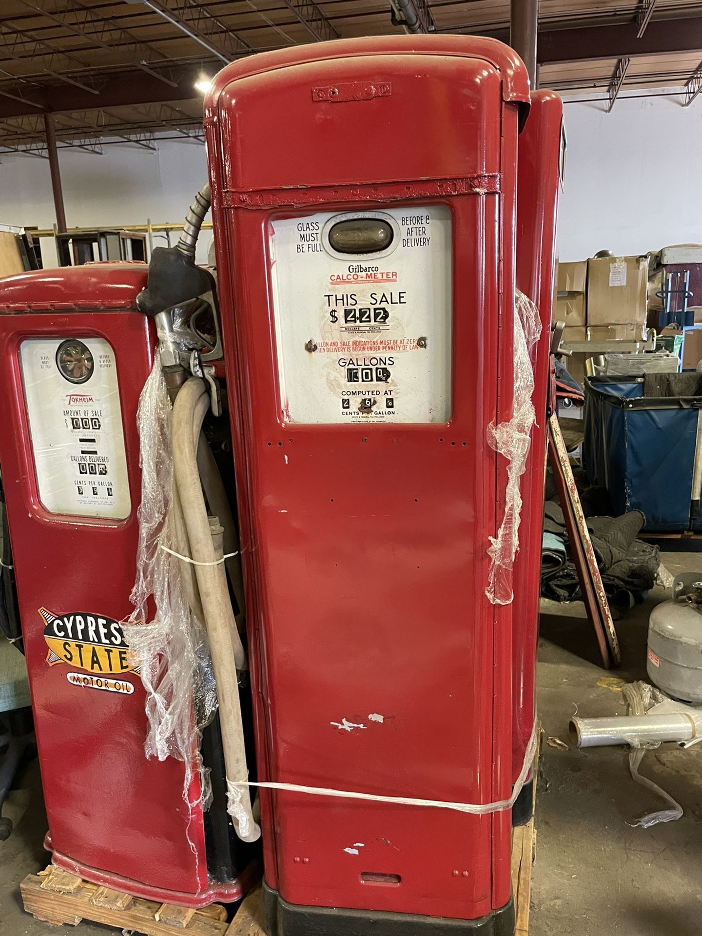 Antique Gas Pumps