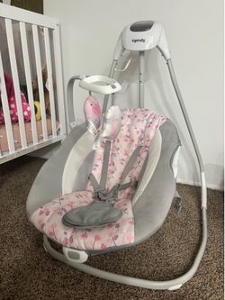 Ingenuity Baby Swing Pink