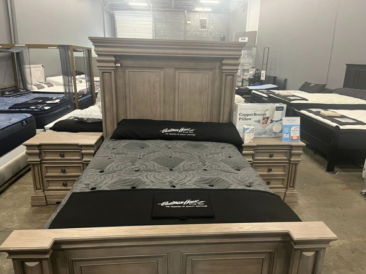 Modern Bedroom Suites Bed, Dresser, Nightstands - Only $50 down