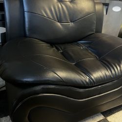 Faux Leather Sofa Chair