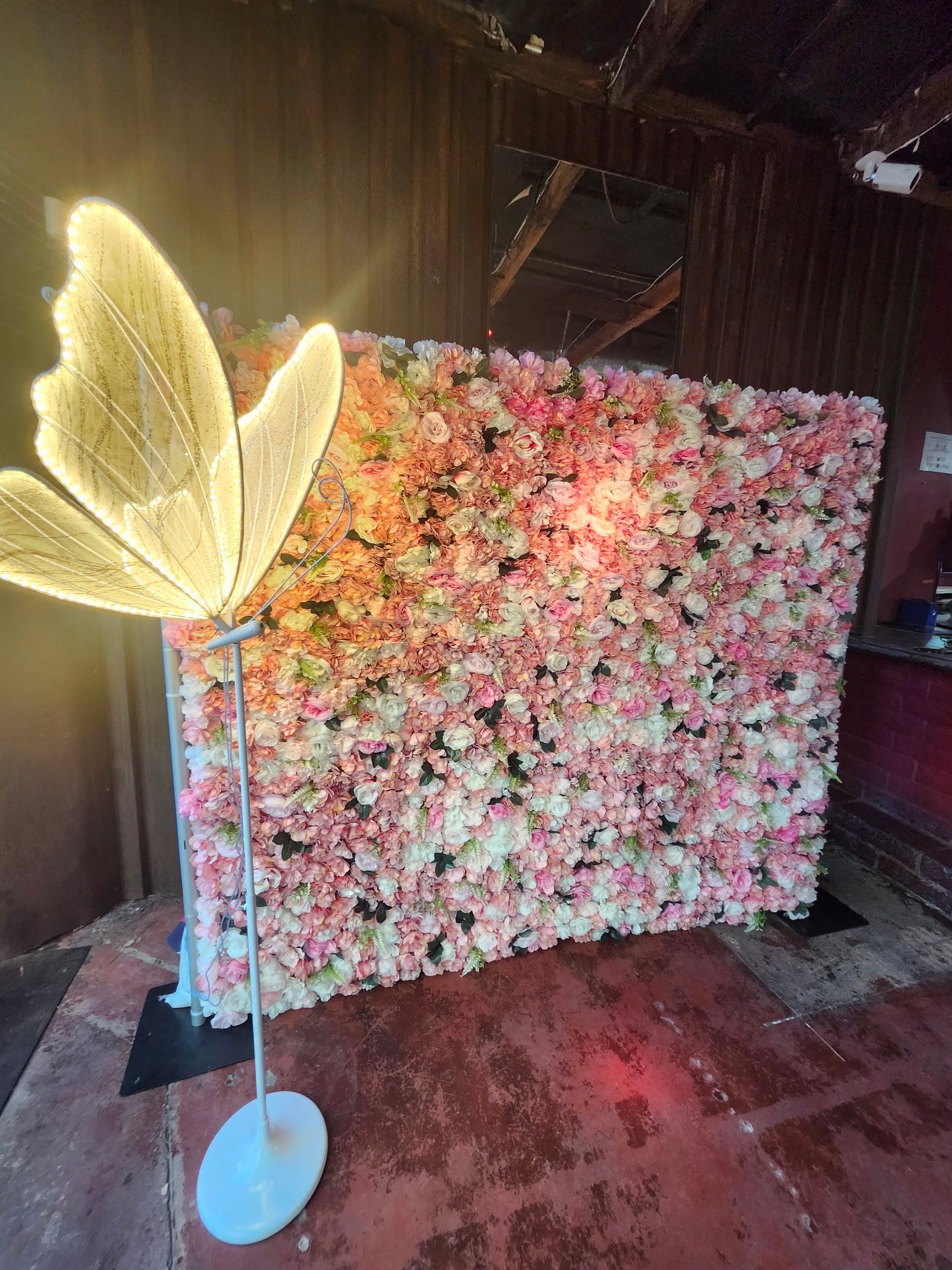 Flower Wall Backdrop 