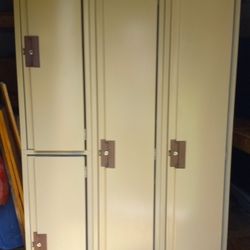 Lockers 3 Row 36W X 72 H X 19D