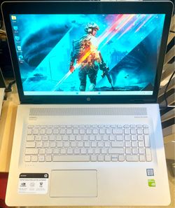 HP ENVY 17-u163cl 17.3” GeForce940MX FHD Gaming Backlit i7-7500U 2.7GHz 16GB RAM 512GB SSD Win11Pro Office24