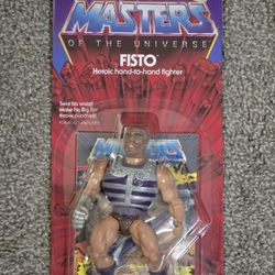 Vintage Mattel Masters Of The Universe Fisto Unpunched MOTU 