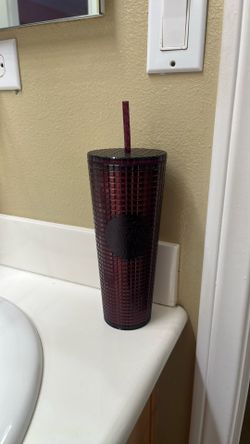 Starbucks burgundy tumbler new with tags