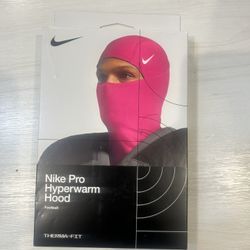 Nike Pro HyperWarm Hood Pink 